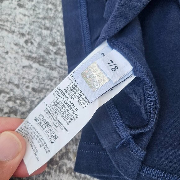 Dolce & Gabbana Kids Tee Shorts Sleeve Crew Neck T Shirt Made in Italy Size 7/8 - Picture 8 of 11